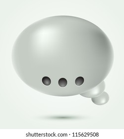 Speech Bubble illustration