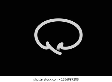 Speech bubble illustration Vector Design Element.