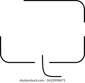 Speech Bubble Illustration without Background