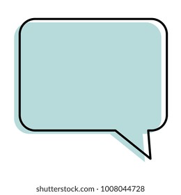 speech bubble isolated icon