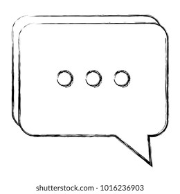 speech bubble isolated icon