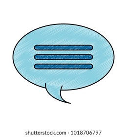 speech bubble isolated icon