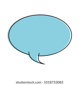 speech bubble isolated icon