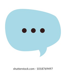 speech bubble isolated icon