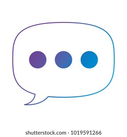 speech bubble isolated icon