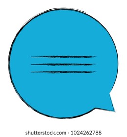 speech bubble isolated icon