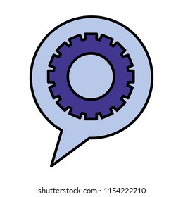 speech bubble isolated icon