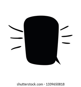 speech bubble isolated icon