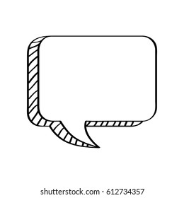 speech bubble isolated icon