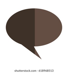 speech bubble isolated icon
