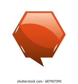 speech bubble isolated icon