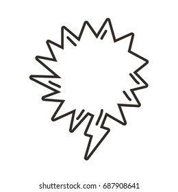 speech bubble isolated icon