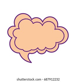 speech bubble isolated icon