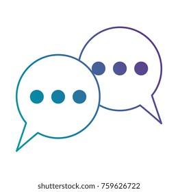 speech bubble isolated icon