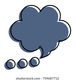 speech bubble isolated icon