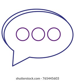 speech bubble isolated icon