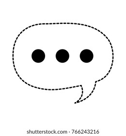 speech bubble isolated icon