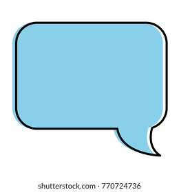 speech bubble isolated icon