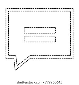 speech bubble isolated icon