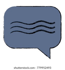 speech bubble isolated icon