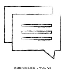 speech bubble isolated icon