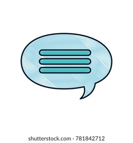 speech bubble isolated icon