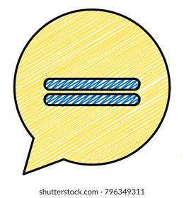 speech bubble isolated icon