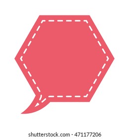 speech bubble isolated icon vector illustration design