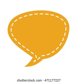 speech bubble isolated icon vector illustration design