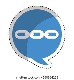 speech bubble isolated icon vector illustration design