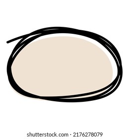 Speech bubble isolated on white background