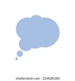 Speech bubble logo icon vector design