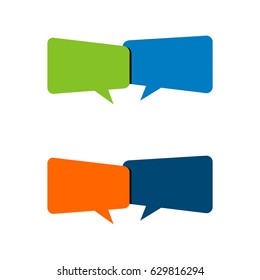 Speech Bubble Logo Template Illustration Design. Vector EPS 10.