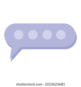 speech bubble message dialogue icon