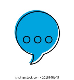 speech bubble message icon