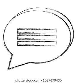 speech bubble message icon