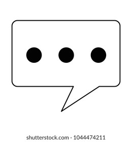 speech bubble message icon