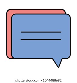 speech bubble message icon