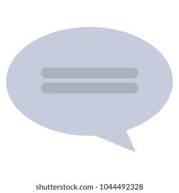 speech bubble message icon