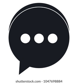 speech bubble message icon