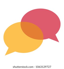 speech bubble message icon
