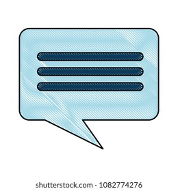 speech bubble message icon