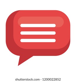 speech bubble message icon