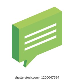 speech bubble message icon