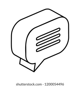 speech bubble message icon