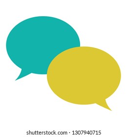 speech bubble message icon