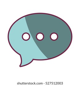 speech bubble message icon