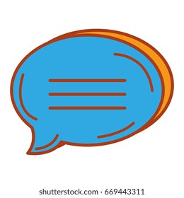 speech bubble message icon