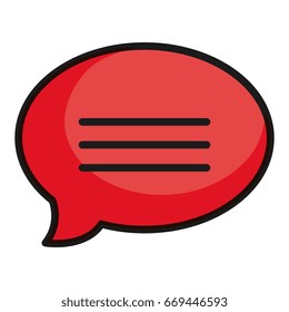 speech bubble message icon