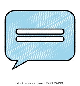speech bubble message icon